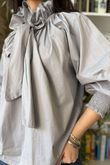 Paloma Poet Blouse Cloud Grey